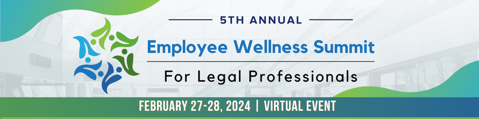 Banner for the 4th Annual Employee Wellness Summit