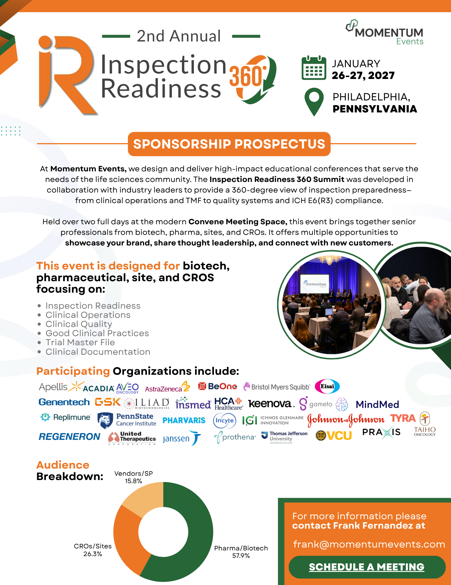 Inspection Readiness 360 2027 Sponsorship Guide cover