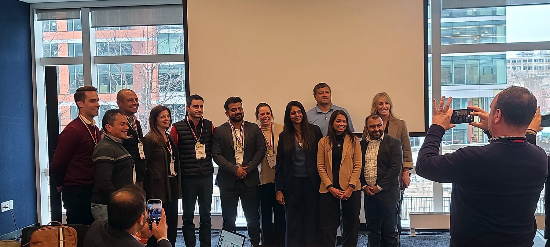 Shark Tank teams on stage at the 2026 summit